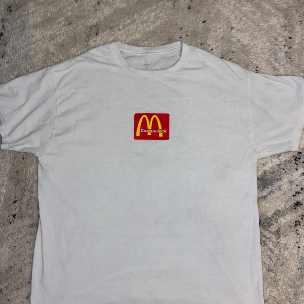 Travis Scott x McDonalds tee